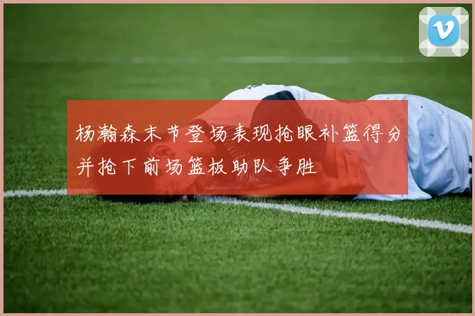 杨瀚森末节登场表现抢眼补篮得分并抢下前场篮板助队争胜
